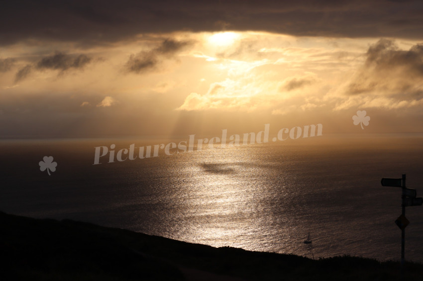 Cliff walks in Howth