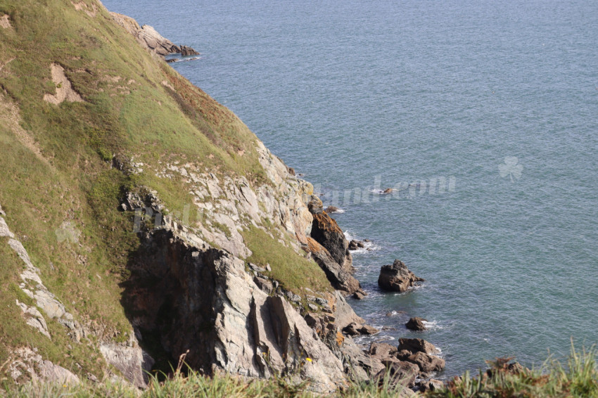 Cliff walks in Howth